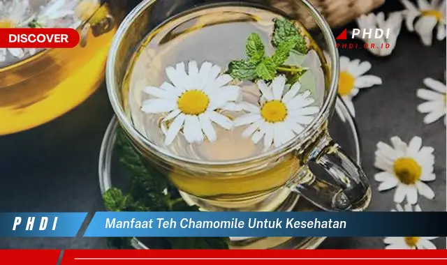 manfaat teh chamomile untuk kesehatan