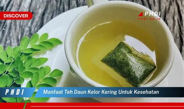 manfaat teh daun kelor kering untuk kesehatan