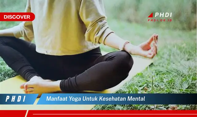 manfaat yoga untuk kesehatan mental