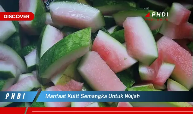 manfaat kulit semangka untuk wajah