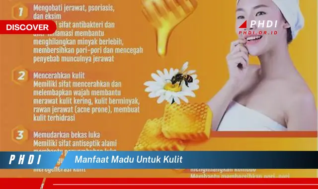 manfaat madu untuk kulit