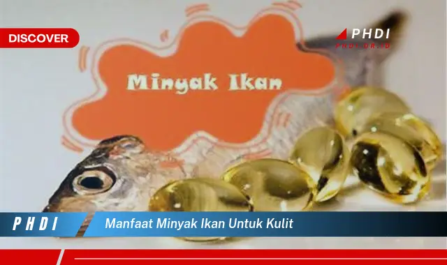 manfaat minyak ikan untuk kulit