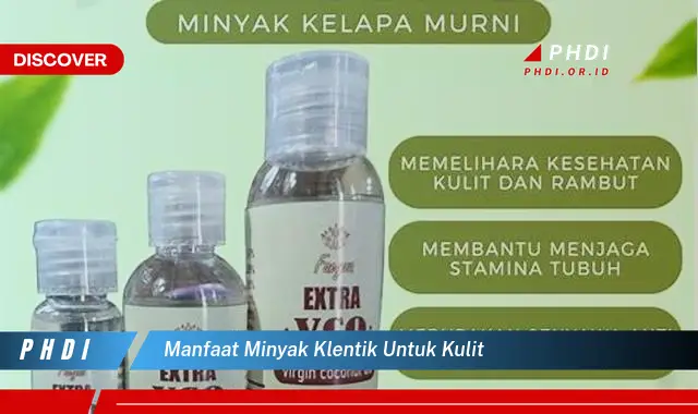 manfaat minyak klentik untuk kulit