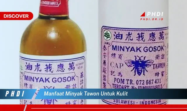 manfaat minyak tawon untuk kulit