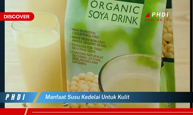 manfaat susu kedelai untuk kulit