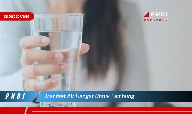 manfaat air hangat untuk lambung