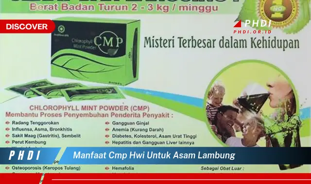 manfaat cmp hwi untuk asam lambung