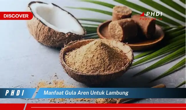 manfaat gula aren untuk lambung