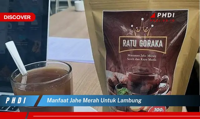 manfaat jahe merah untuk lambung