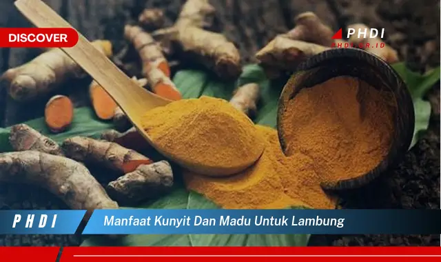 manfaat kunyit dan madu untuk lambung