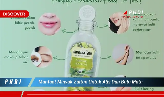 manfaat minyak zaitun untuk alis dan bulu mata