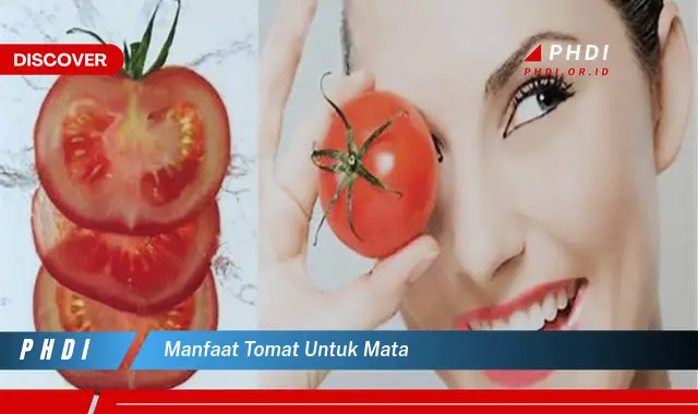 manfaat tomat untuk mata