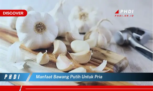 manfaat bawang putih untuk pria