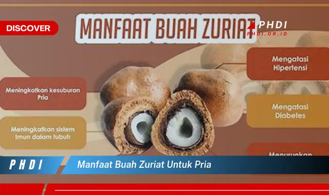 manfaat buah zuriat untuk pria