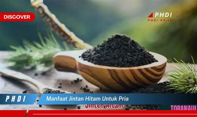 manfaat jintan hitam untuk pria