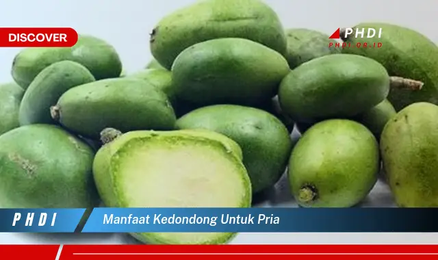 manfaat kedondong untuk pria