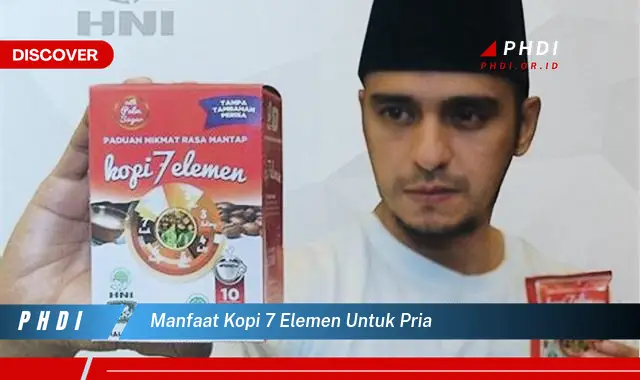 manfaat kopi 7 elemen untuk pria