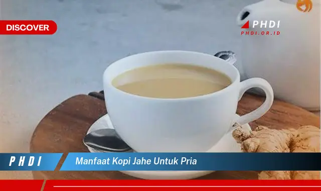 manfaat kopi jahe untuk pria