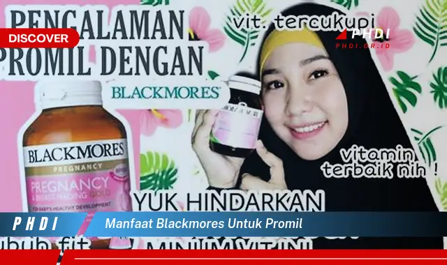 manfaat blackmores untuk promil