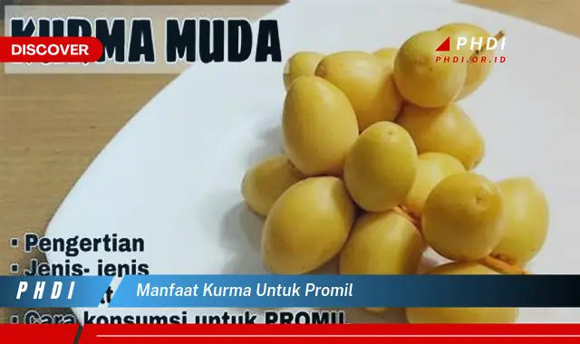 manfaat kurma untuk promil