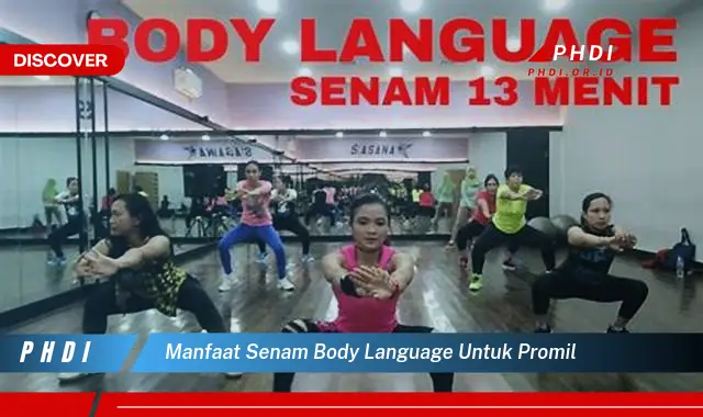 manfaat senam body language untuk promil