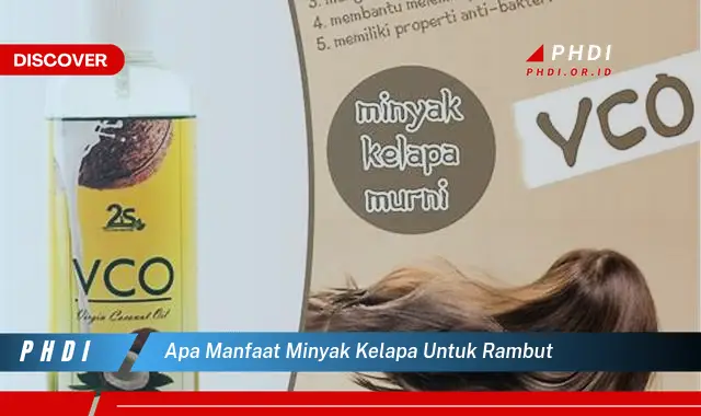 apa manfaat minyak kelapa untuk rambut