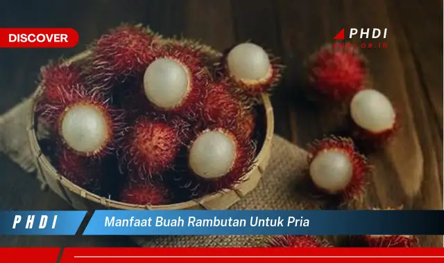 manfaat buah rambutan untuk pria