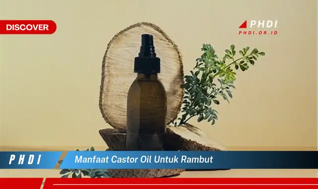 manfaat castor oil untuk rambut