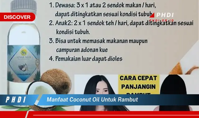 manfaat coconut oil untuk rambut