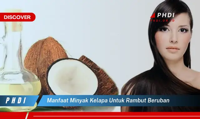 manfaat minyak kelapa untuk rambut beruban