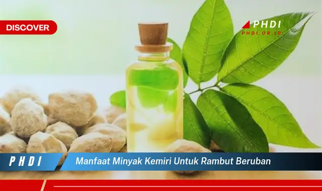 manfaat minyak kemiri untuk rambut beruban