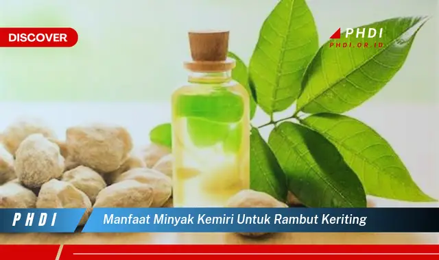 manfaat minyak kemiri untuk rambut keriting