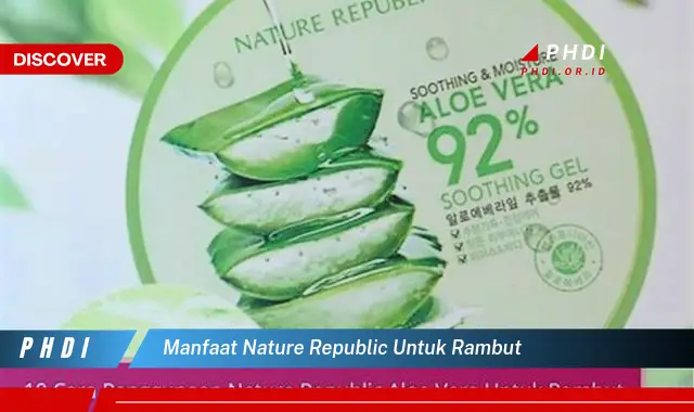 manfaat nature republic untuk rambut