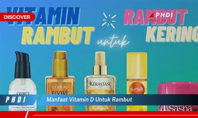 manfaat vitamin d untuk rambut