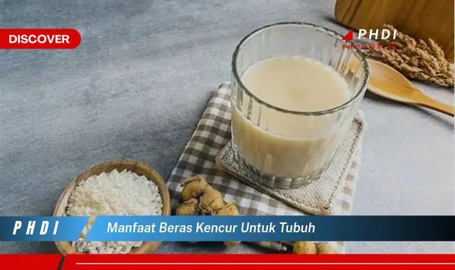 manfaat beras kencur untuk tubuh