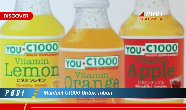 manfaat c1000 untuk tubuh