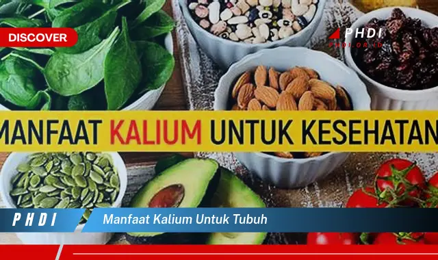 manfaat kalium untuk tubuh