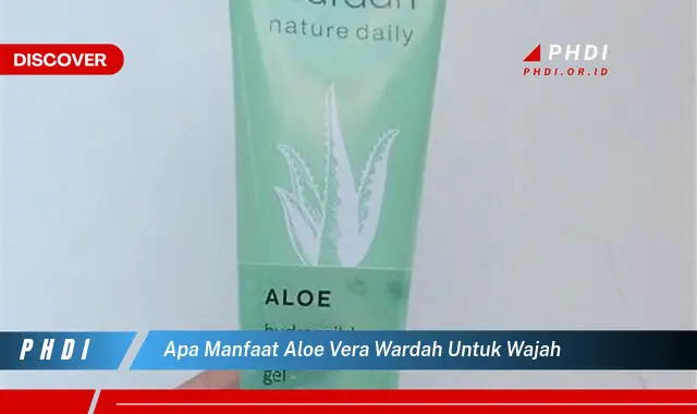 apa manfaat aloe vera wardah untuk wajah