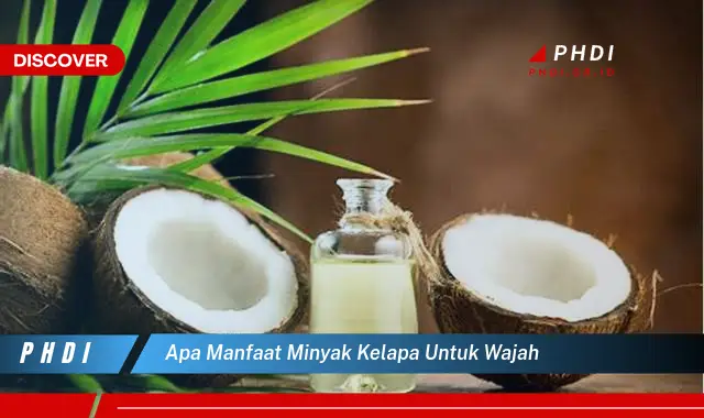 apa manfaat minyak kelapa untuk wajah