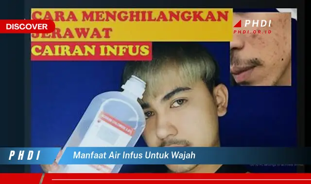 manfaat air infus untuk wajah