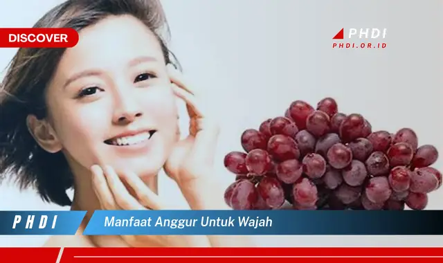 manfaat anggur untuk wajah