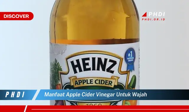 manfaat apple cider vinegar untuk wajah