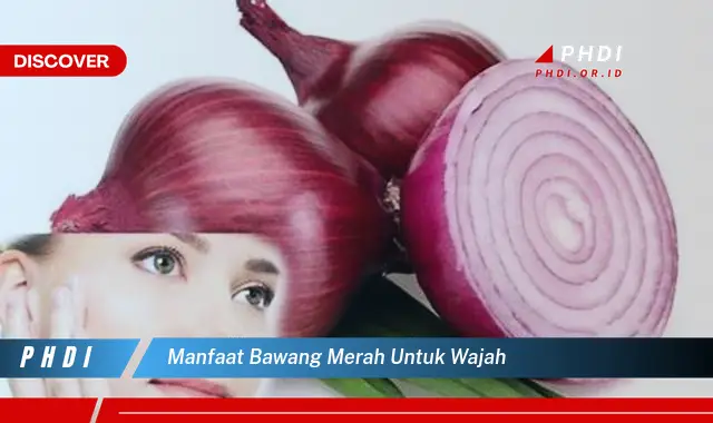 manfaat bawang merah untuk wajah