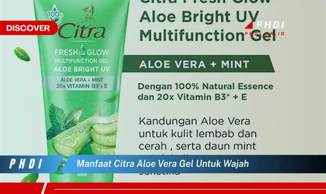 manfaat citra aloe vera gel untuk wajah