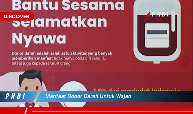 manfaat donor darah untuk wajah