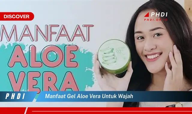 manfaat gel aloe vera untuk wajah