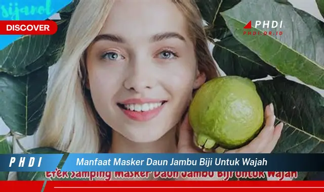 manfaat masker daun jambu biji untuk wajah