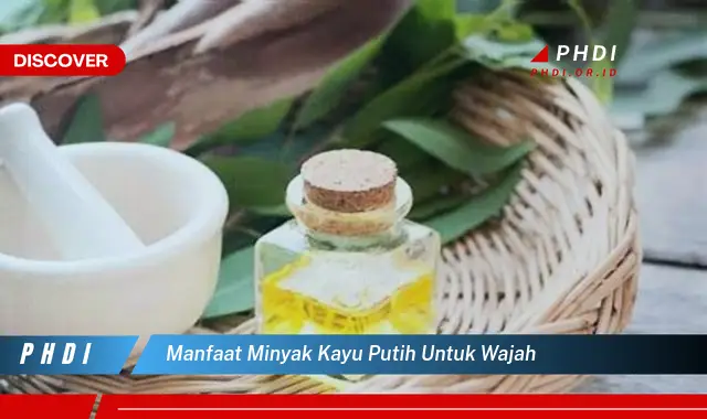 manfaat minyak kayu putih untuk wajah