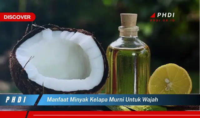 manfaat minyak kelapa murni untuk wajah