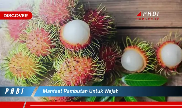 manfaat rambutan untuk wajah